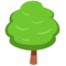 Deciduous Tree emoji on Messenger